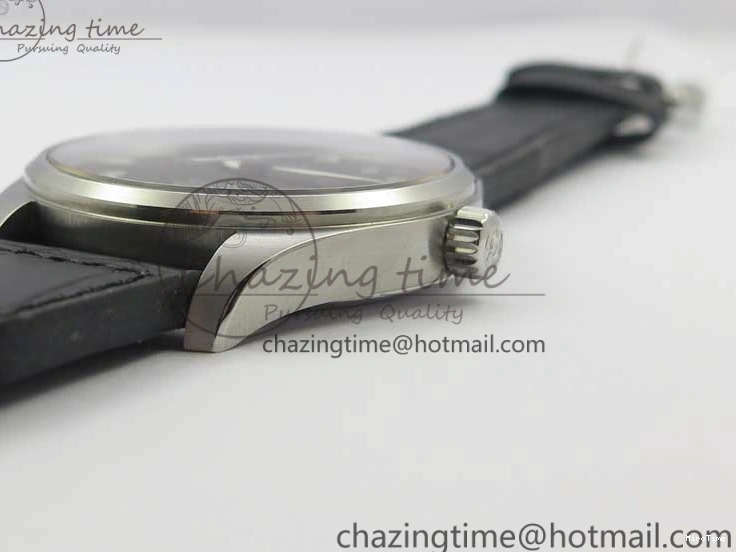 MIROTIME 0108 Affordable Mark XVII IW326501 FKF 1:1 Best Edition Black Dial on Black Leather Strap 7131